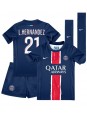 Paris Saint-Germain Lucas Hernandez #21 Kotipaita Lasten 2024-25 Lyhythihainen (+ shortsit)